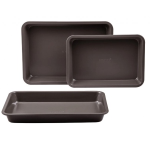 Набір форм для приготування Bergner Bakeware lovers 3 шт. (BG-37193-CO)