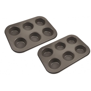 Набір форм для приготування Bergner Bakeware lovers 2 шт. (BG-37197-CO)