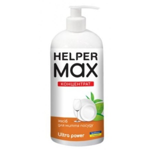 Засіб для ручного миття посуду Helper Ultra Power 1л (4820183972095)