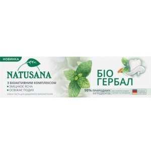 Зубна паста Natusana Біо Гербал 100 мл (4016369668016)