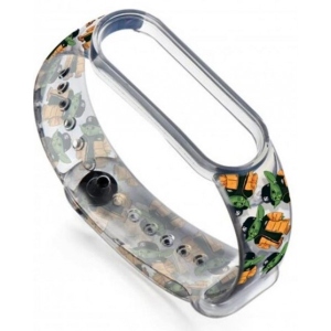 Ремінець для фітнес-браслету Armorstandart for Xiaomi Mi Band 6/5 Transparent (ARM59267)