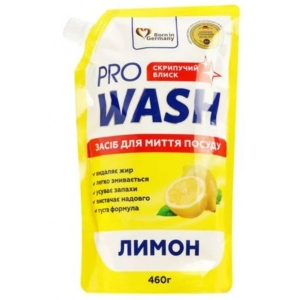 порівняти ціни на Засіб для ручного миття посуду ProWash Лимон (DOYPACK) 460г (DOYPACK)