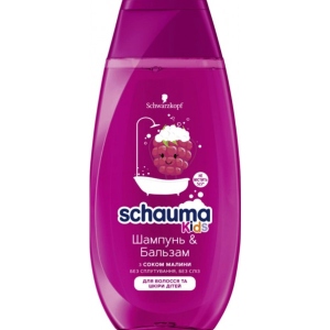 Шампунь для дітей Schauma &Бальзам Kids для дівчаток 250 мл