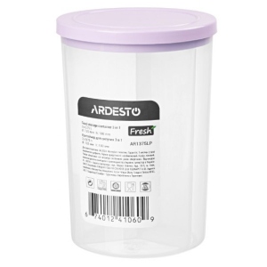 Ємність для сипучих Ardesto Fresh 3 х 0,75 л (AR1375LP)