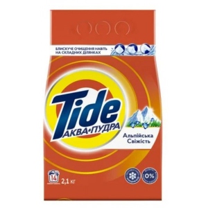 Пральний порошок Tide Аква-Пудра Альпійська Свіжість 2,1кг
