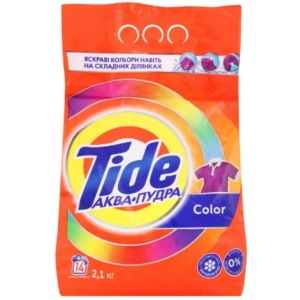 Пральний порошок Tide Аква-Пудра Колор 2,1кг