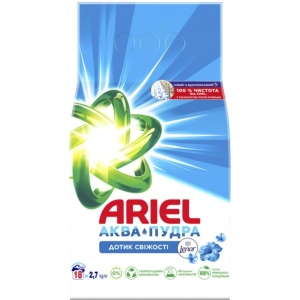 Пральний порошок Ariel Аква-Пудра Дотик свіжості Lenor 2,7кг