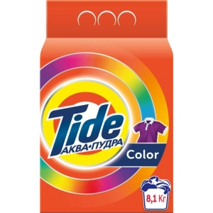 Пральний порошок Tide Аква-Пудра Колор 8,1кг