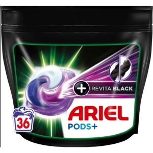 Капсули для прання Ariel Ревіта Блек 36шт