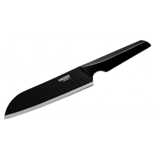 Ніж сантоку Vinzer Geometry Nero Line 17.8 см (50302)