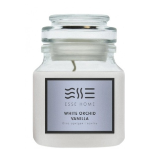 Свічка скло Esse White Orchid Vanilla 150 г (C-WO) (4820239121002) фірмовий сайт