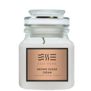 Свічка скло Esse Brown Sugar Cream 150 г (C-BS) (4820239120982)