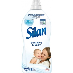 Ополіскувач для білизни Silan Сенсітів та Дитячий 1,672 мл
