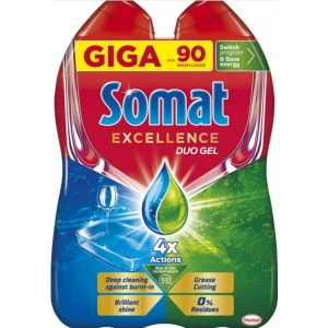 Гель для посудомийної машини Somat Exellence 810+810 мл