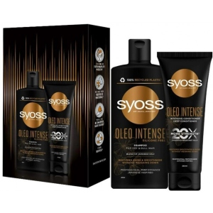 Подарунковий набір для догляду за волоссям SYOSS Oleo Intense Шампунь д/сух.вол.440мл+Інтенсивний кондиц.250мл