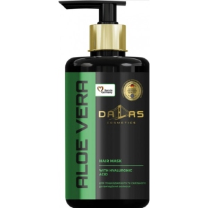 Маска для волосся DALAS Aloe vera з гіалуроновою кислотою та натур.соком алое 900 мл купити