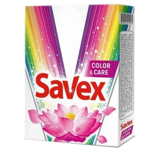 Пральний порошок SAVEX Parfum Lock Color Brightness автомат 400 г