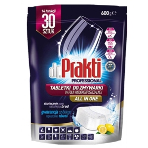 Таблетка для посудомийної машини DR. PRAKTI doypack 30 шт