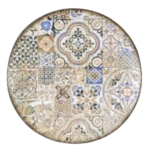 Тарілка десертна Wilmax Vintage Mosaic.Graphics 17 см (WL-671301 / A)