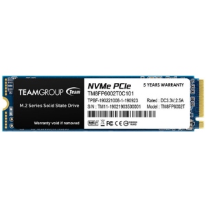SSD-накопичувач внутрішній Team M.2 NVMe PCIe 3.0 x4 2TB MP33 2280 TLC (TM8FP6002T0C101)