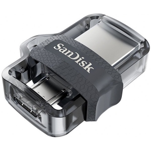 Флеш USB SanDisk Ultra Dual Drive 64GB USB 3.0 OTG Black (SDDD3-064G-G46)