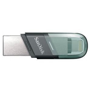 Уцінка - Флеш USB/Lightning SanDisk iXpand 64GB USB 3.1/Lightning Apple (SDIX90N-064G-GN6NN) # купити в Києві
