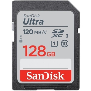 Карта пам'яті SanDisk SD 128GB C10 UHS-I Ultra (SDSDUNB-128G-GN6IN)