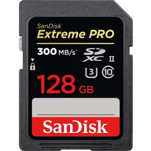 Карта пам'яті SanDisk Extreme Pro SDXC 128GB C10 UHS-I U3 (SDSDXXY-128G-GN4IN)