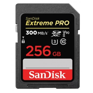 Карта пам'яті SanDisk SD 256GB C10 UHS-II U3 V90 Extreme Pro (SDSDXDK-256G-GN4IN)