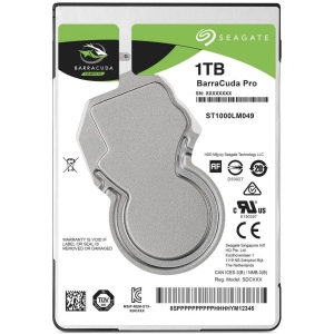 Жорсткий диск внутрішній Seagate BarraCuda Pro 1.0TB 7200rpm 128 MB 2.5" SATA (ST1000LM049) в каталозі