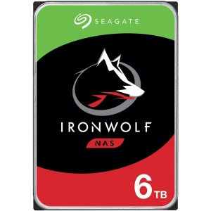 Жорсткий диск внутрішній Seagate IronWolf 6TB 5400rpm 256MB 3.5" SATAIII (ST6000VN001)