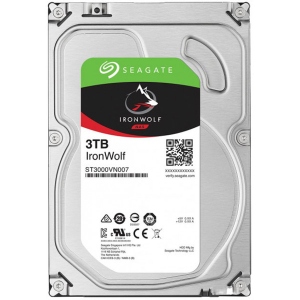 Жесткий диск внутренний Seagate IronWolf HDD 3TB 5900rpm 64MB ST3000VN007 3.5 SATAIII