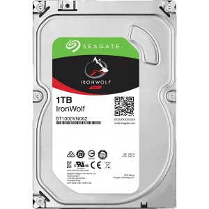 Жесткий диск внутренний Seagate IronWolf HDD 1TB 5900rpm 64MB ST1000VN002 3.5 SATAIII