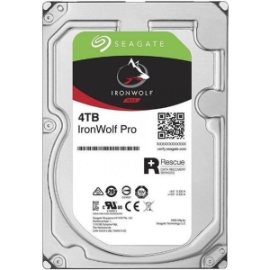 Жорсткий диск внутрішній Seagate IronWolf Pro 4TB 7200rpm 128MB 3.5" SATAIII (ST4000NE001)