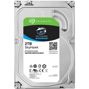Жесткий диск внутренний Seagate SkyHawk HDD 2TB 5900rpm 64MB ST2000VX008 3.5 SATAIII