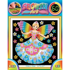 Мозаїка з паєток Sequin Art 60 Казкові Принцеси (SA1336)