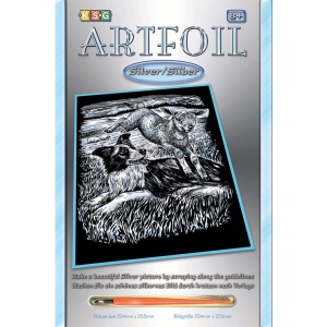 замовити Гравюра (скрапбукінг) Sequin Artfoll Вівчарка Silver (SA0606)