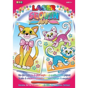 Алмазний живопис Sequin Art Laser Коти (SA1317)