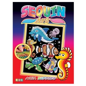 Набір для творчості з паєток Sequin Art Підводні Друзі Red (SA0908)