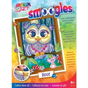 Набір для творчості з паєток Sequin Art Smoogles Сова (SA1812)