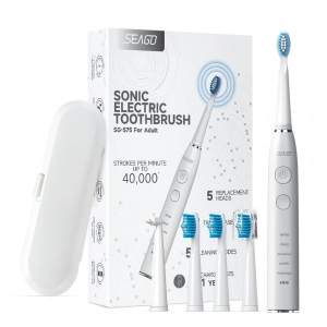 Зубна щітка електрична Seago SG575 White
