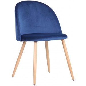 Стілець кухоний AMF Sherry Beech/Blue Velvet