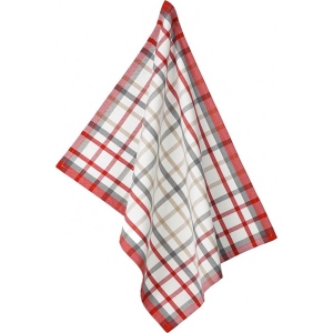 Рушник кухонний Kela Tabea Karo 70х50 см White (11734)