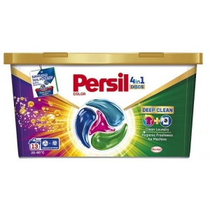 Капсули для прання Persil Диски Колор 13 шт фірмовий сайт