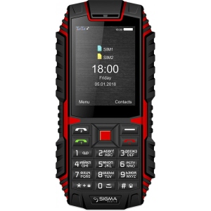 Уцінка - Мобільний телефон Sigma mobile X-treme DT68 Black-Red # в інтернет-магазині