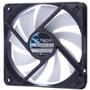 Корпусний вентилятор Fractal design 120 мм Silent Series R3 (FD-FAN-SSR3-120-WT)