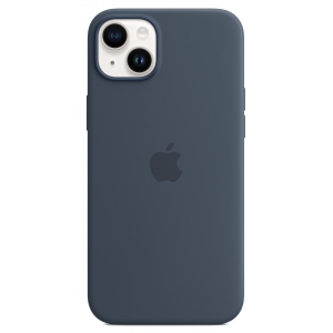 Чохол для смартфону Apple iPhone 14 Plus Silicone Case with MagSafe - Storm Blue (MPT53)