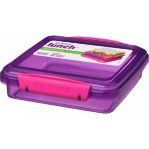 Ланч-бокс Sistema для сендвічів 0,450 л Purple (31646-3)