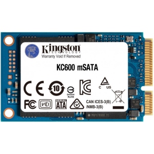 SSD-накопичувач внутрішній Kingston mSATA SKC600 256GB 3D TLC (SKC600MS/256G)