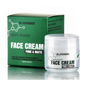 Крем для обличчя Mr.Scrubber Skin Food Evermat з олією броколі 50мл